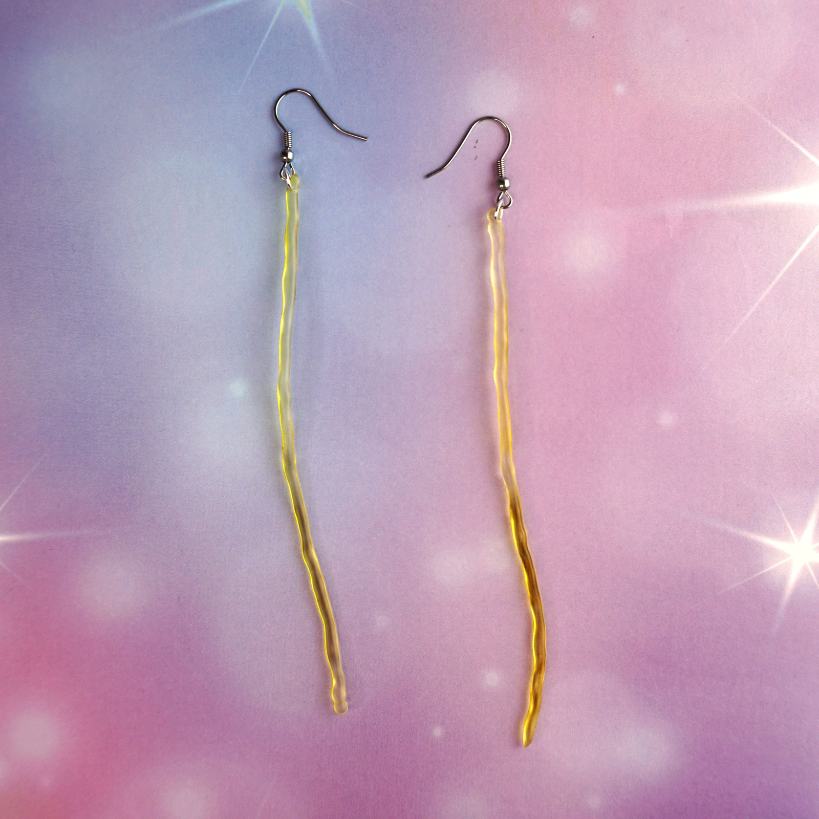 Goldfish fish bag earrings - Candy Goblins