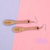Yaoi Paddle Earrings - Seme/Uke