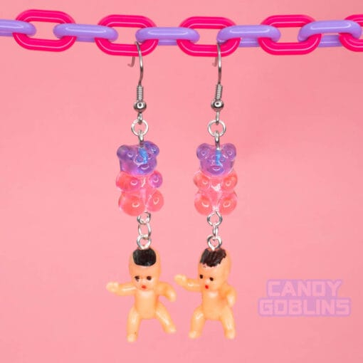 Baby & Bear Earrings - Image 3