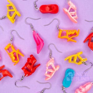 Barbie Shoe Mystery Earrings