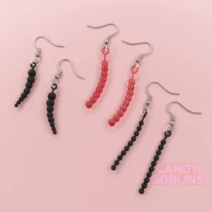 sex toys toy anal beads quirky earrings earring jewellery kink kinky novelty