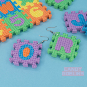 Soft Play Earrings - Play Zone Jewellery Colourful Clowncore Dopamine Dressing Rainbow Quirky Lesbian Earring