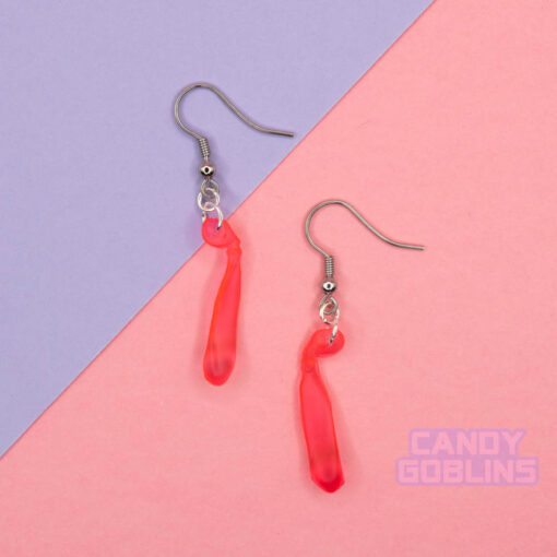 Condom condoms condom earrings condom packet feminism mini sex positive toys toy quirky earrings earring jewellery kink kinky novelty valentines day bdsm