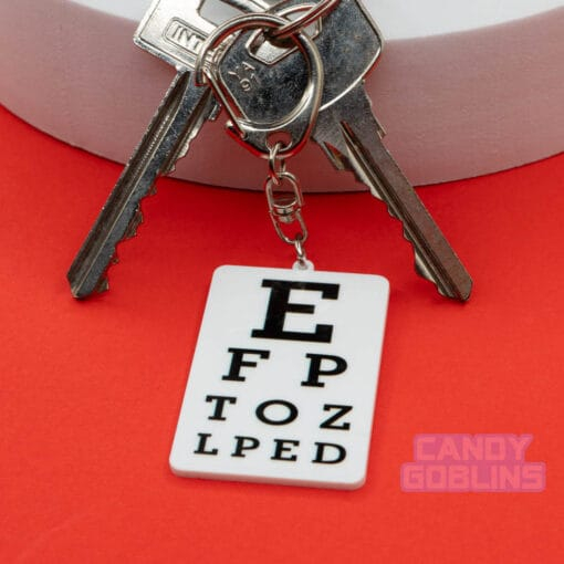 Snellen Eye Test Keychain - Image 8