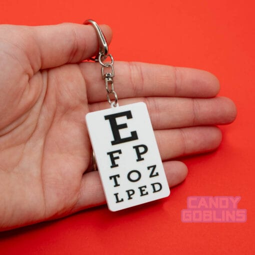 Snellen Eye Test Keychain - Image 9