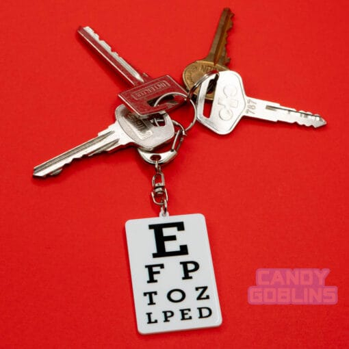 Snellen Eye Test Keychain - Image 5