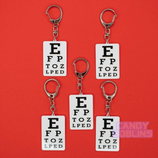 Snellen Eye Test Keychain - Image 3