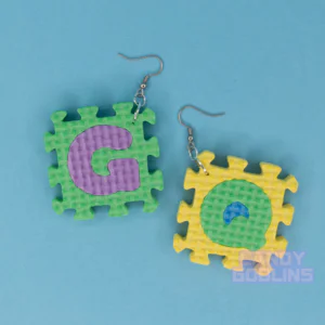 Soft Play Earrings - Play Zone Jewellery Colourful Clowncore Dopamine Dressing Rainbow Quirky Lesbian Earring